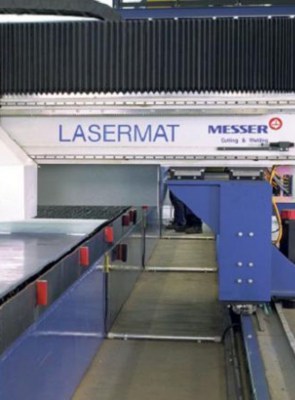 Портальная машина плазменной резки металла  Messer LaserMat